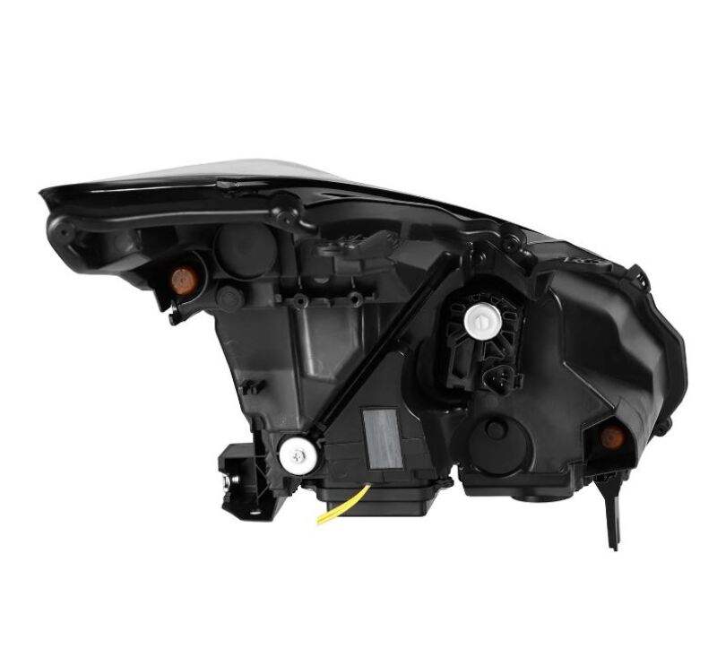 AlphaRex NOVA-Series LED projector headlights for 2009-2025 Nissan GT-R showcasing sleek design and advanced lighting technology.