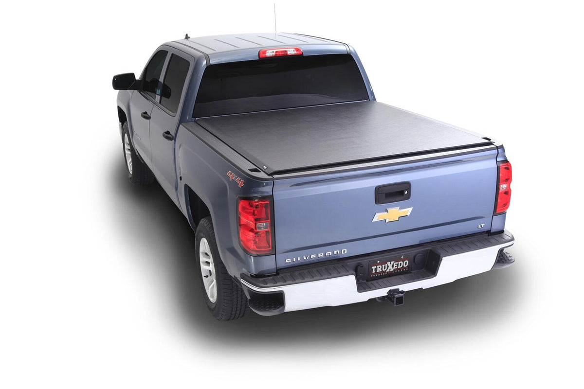 Lo Pro Tonneau Cover Black 2014-2018 (2019 Legacy/Limited) Silverado/Sierra 5 Foot 9 Inch Bed Truxedo