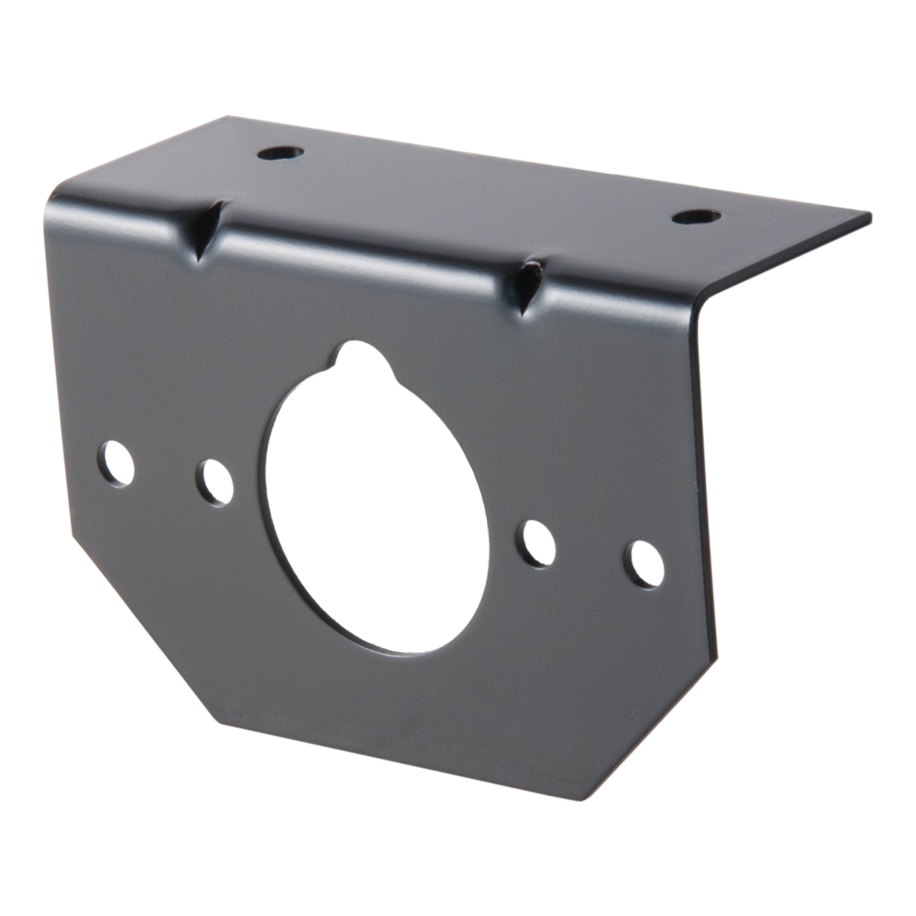 CURT Vehicle-Side Trailer Wiring Harness Mounting Bracket for 4-Way or 6-Way Round Model 57208