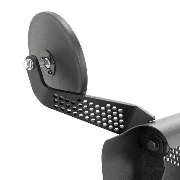 Trailline Tube Door Front Textured Black For 2007-2018 Jeep Wrangler JK Go Rhino