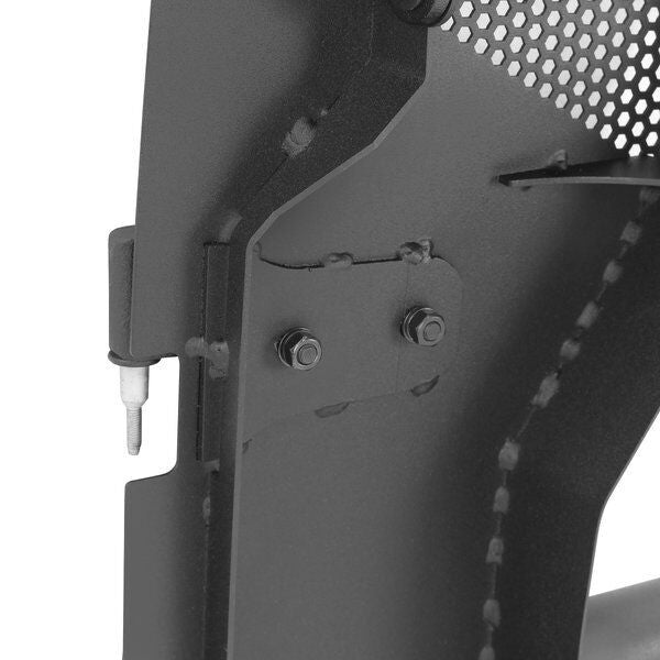 Trailline Tube Door Front Textured Black For 2007-2018 Jeep Wrangler JK Go Rhino