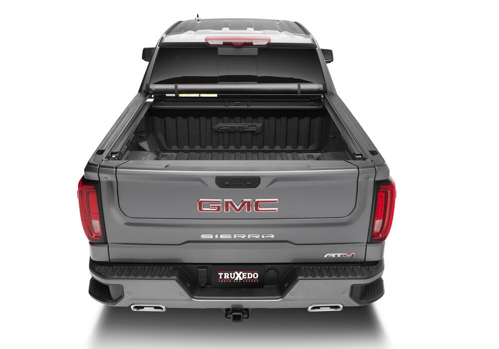 Lo Pro Tonneau Cover Black 2019 (New Body Style)-2026 Silverado/Sierra 1500 6 Foot 7 Inch Bed Truxedo