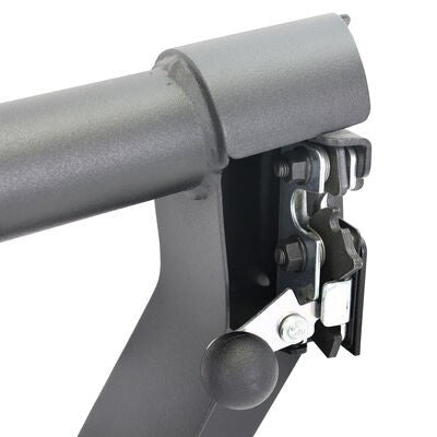 Trailline Tube Door Rear Textured Black 2018-2026 Jeep Wrangler JL 2020-2025 Jeep Gladiator Go Rhino