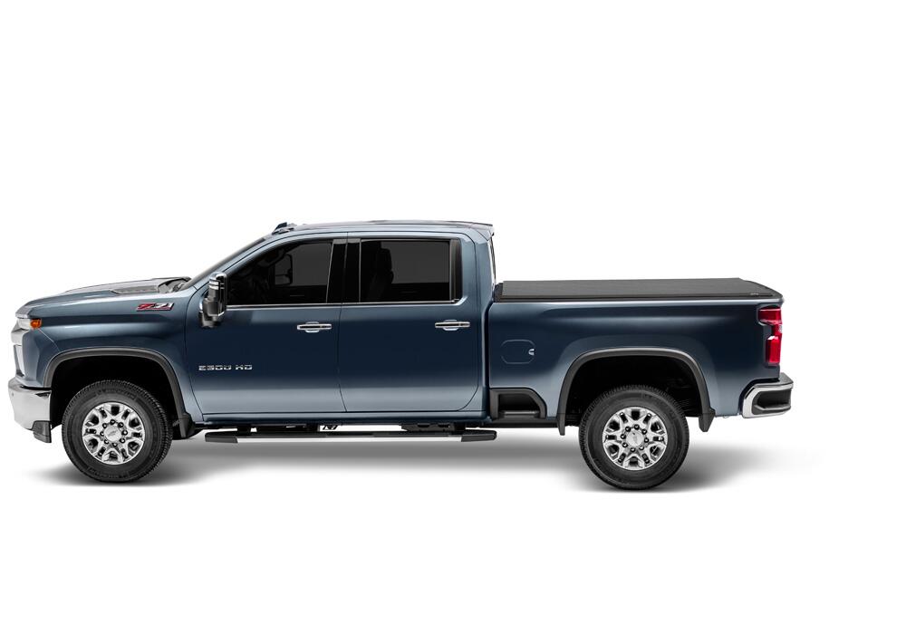 Lo Pro Tonneau Cover Black 2020-2026 Silverado/Sierra 2500 HD/3500 HD 6 Foot 9 Inch Bed with or without MultiPro Tailgate Truxedo