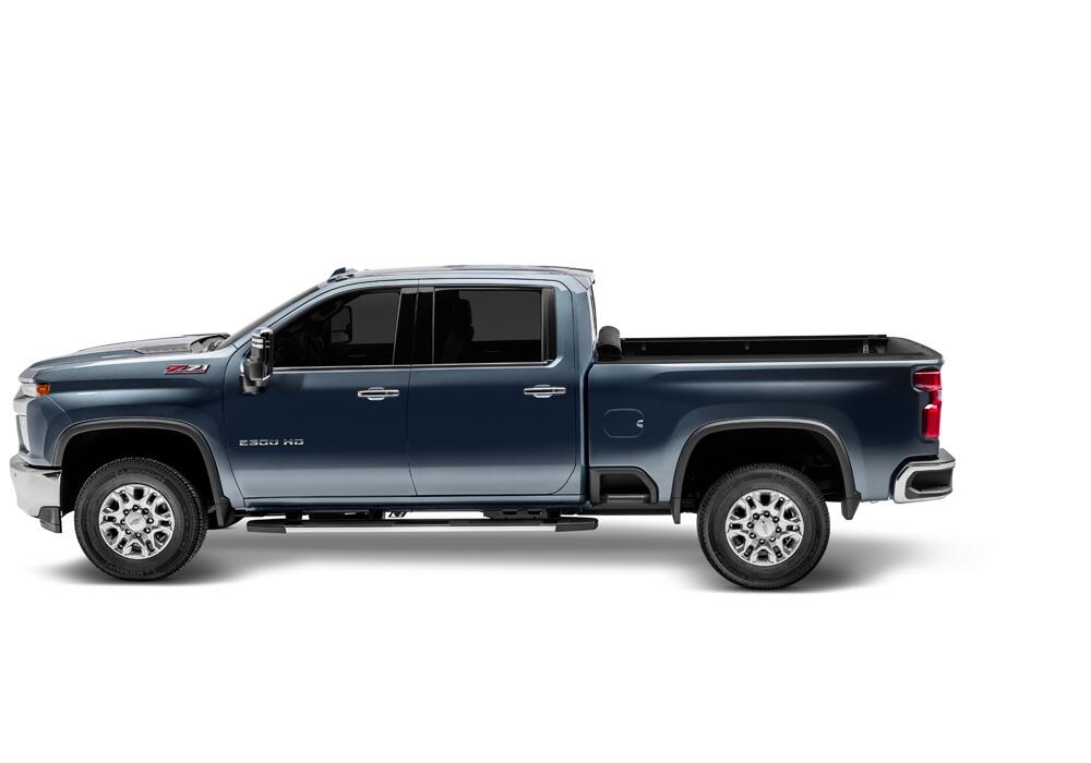 Lo Pro Tonneau Cover Black 2020-2026 Silverado/Sierra 2500 HD/3500 HD 6 Foot 9 Inch Bed with or without MultiPro Tailgate Truxedo