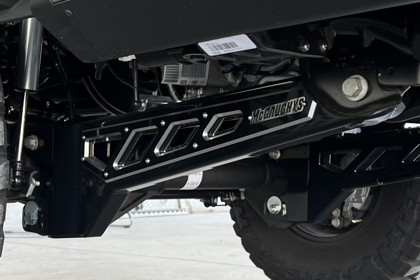 McGaughy's 4.5 Inch Premium Lift Kit S/S Black 2023-2024 Ford F350 4WD