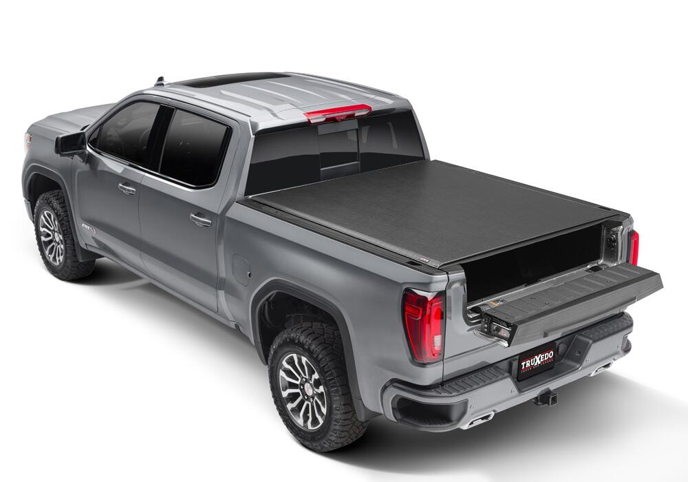 Lo Pro Tonneau Cover Black 2020-2026 GMC Sierra (with CarbonPro Bed) 5 Foot 9 Inch Bed Truxedo