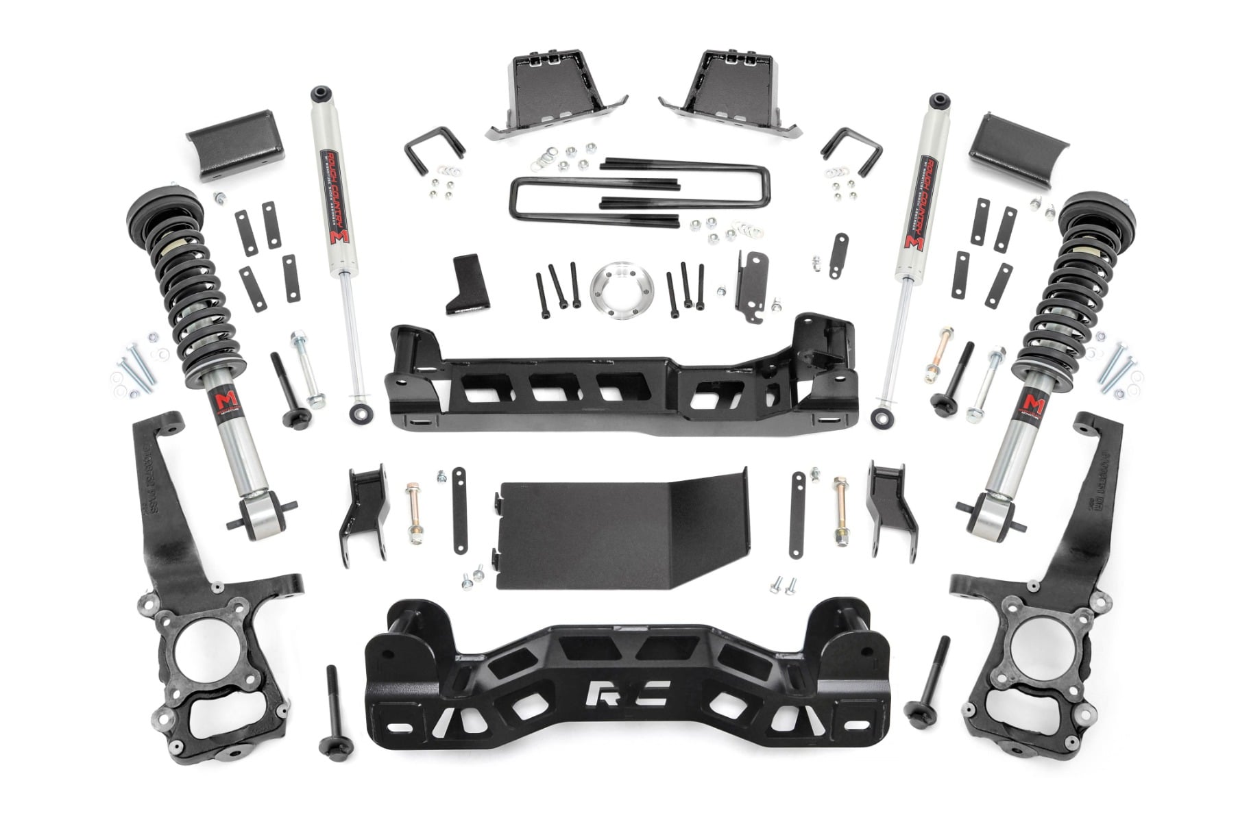 6 Inch Lift Kit M1 Struts/M1 Ford F-150 4WD (2014) Rough Country