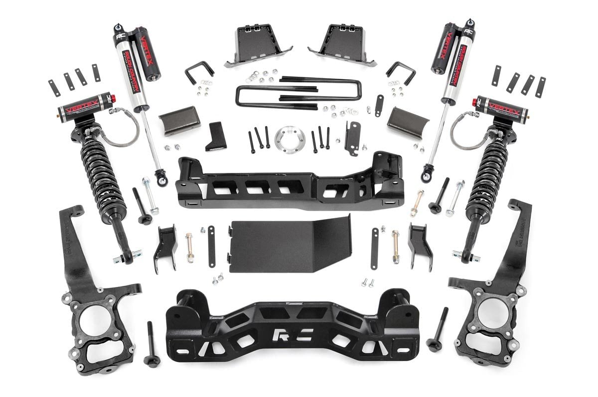 6 Inch Lift Kit Vertex Ford F-150 4WD (2014) Rough Country
