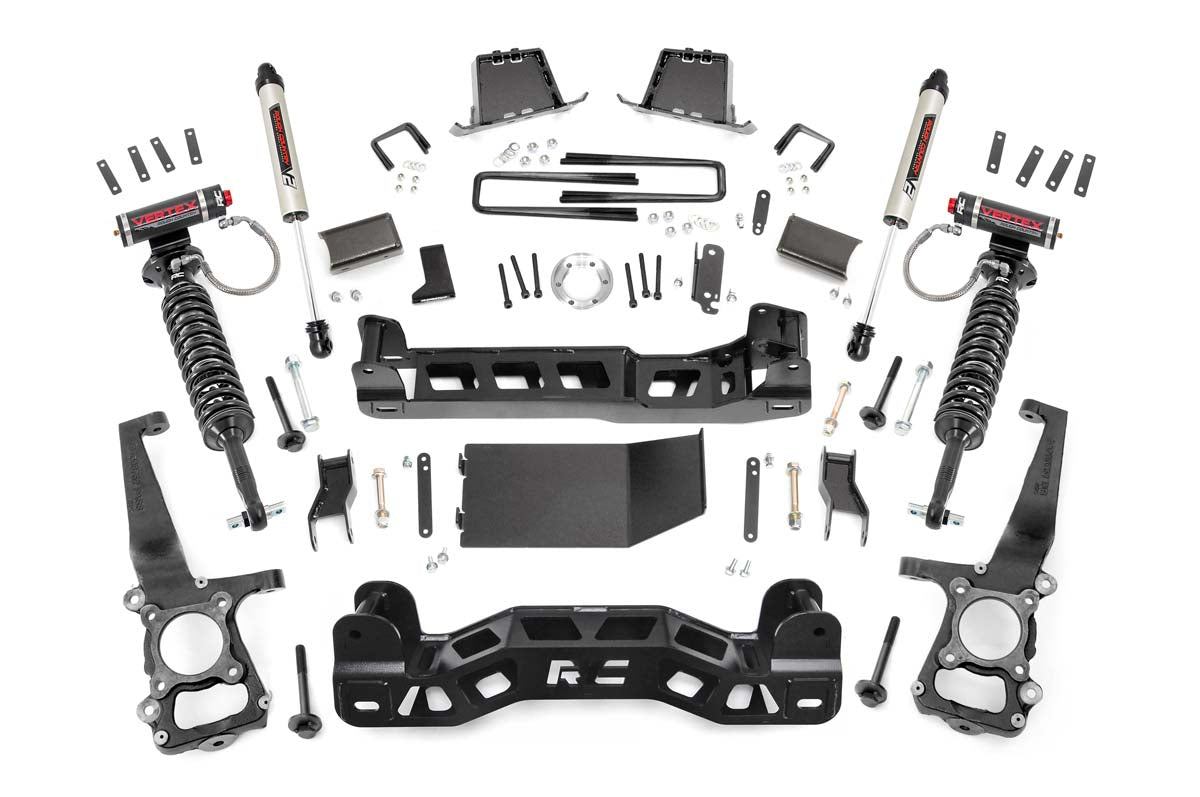 6 Inch Lift Kit Vertex/V2 Ford F-150 4WD (2014) Rough Country