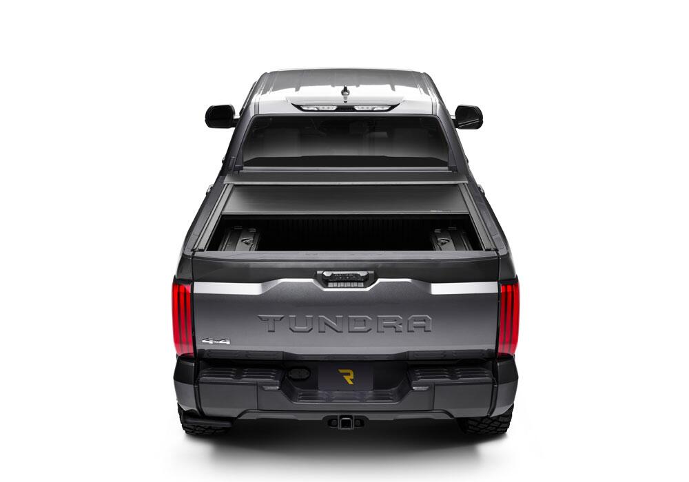 E-Series XT Locking Retractable Truck Bed Cover for 2022-2026 Toyota Tundra 5' 7 inch Bed without Trail Special Edition Storage Boxes Roll N Lock