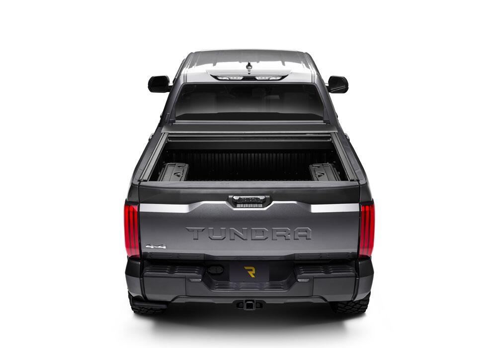 E-Series XT Locking Retractable Truck Bed Cover for 2022-2026 Toyota Tundra 5' 7 inch Bed without Trail Special Edition Storage Boxes Roll N Lock