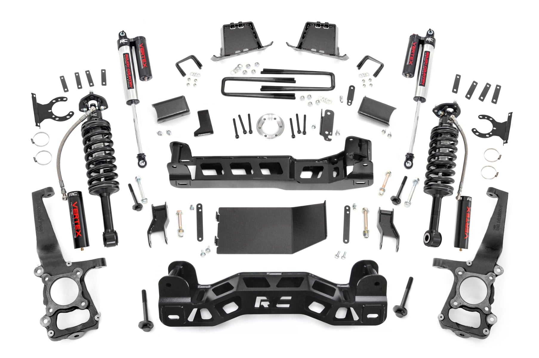 6 Inch Lift Kit Vertex Ford F-150 4WD (2011-2013) Rough Country