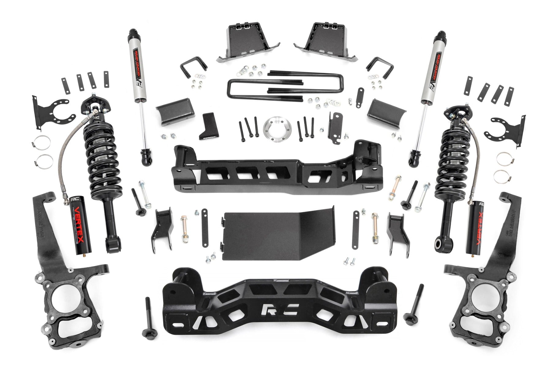 6 Inch Lift Kit Vertex/V2 Ford F-150 4WD (2011-2013) Rough Country