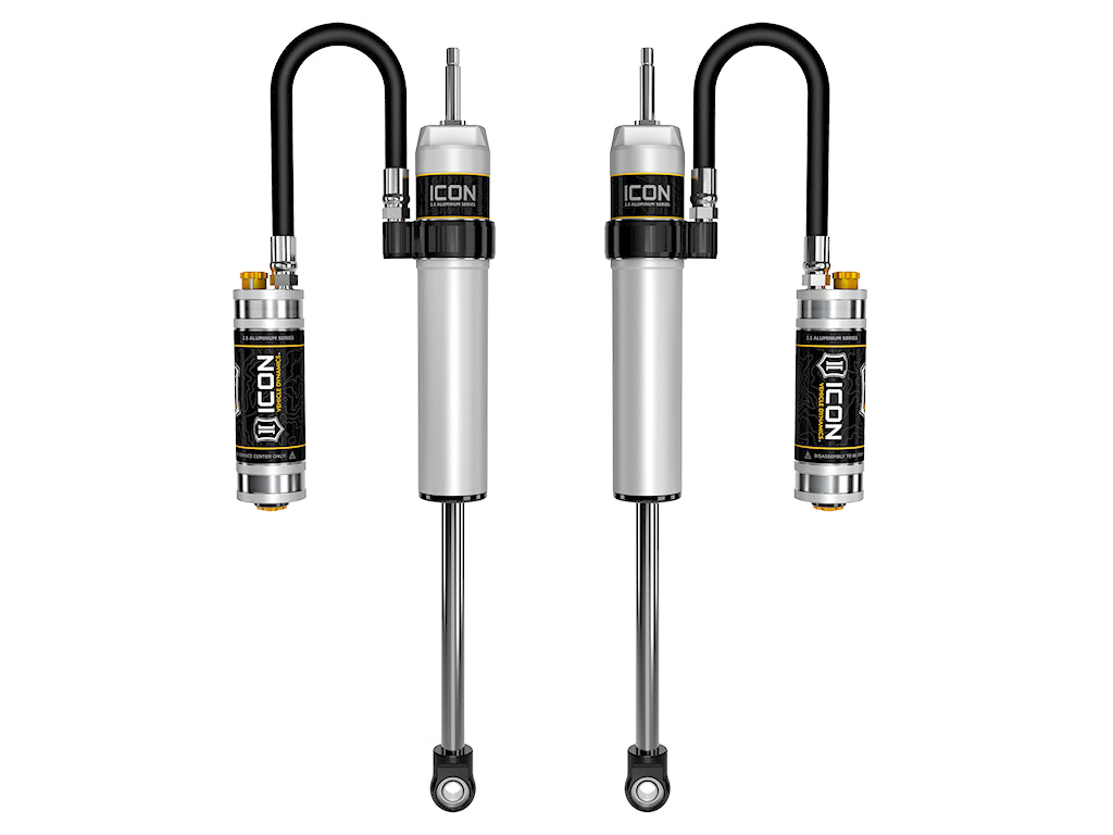 2005-2023 Toyota Tacoma 0-1.5 Inch Lift Rear 2.5 Vs Remote Reservoir W/ CDCV Shocks Pair Icon Vehicle Dynamics