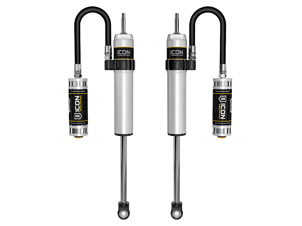 2005-2023 Toyota Tacoma 6 Inch Lift Rear 2.5 Vs Remote Reservoir Shocks Pair Icon Vehicle Dynamics