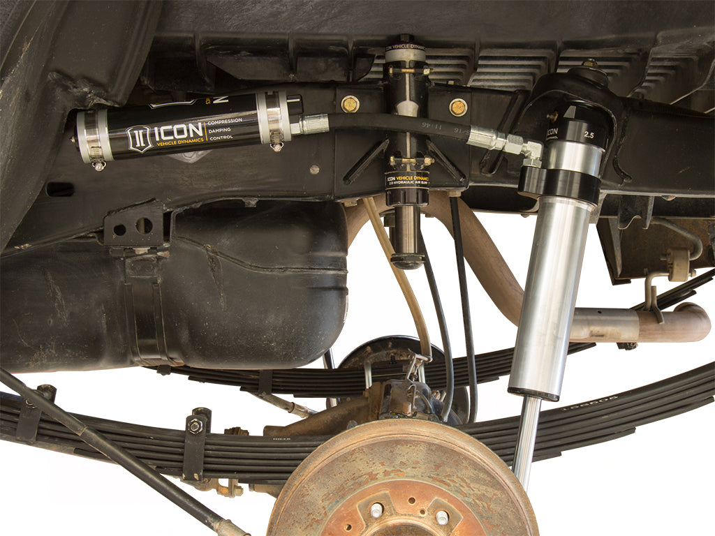 2005-2023 Toyota Tacoma Rear 2.5 RXT Remote Reservoir W/ CDCV Shocks Pair Icon Vehicle Dynamics