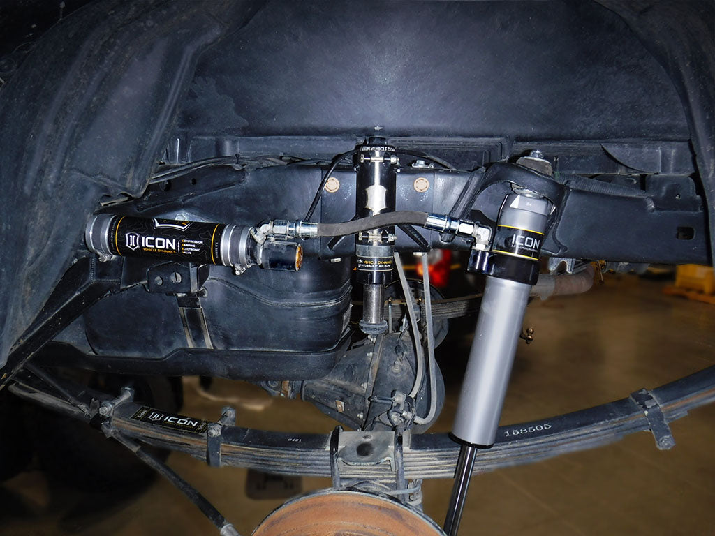 2005-2023 Toyota Tacoma Rear 2.5 Series RXT Remote Reservoir W/ CDEV Shocks Pair Icon Vehicle Dynamics