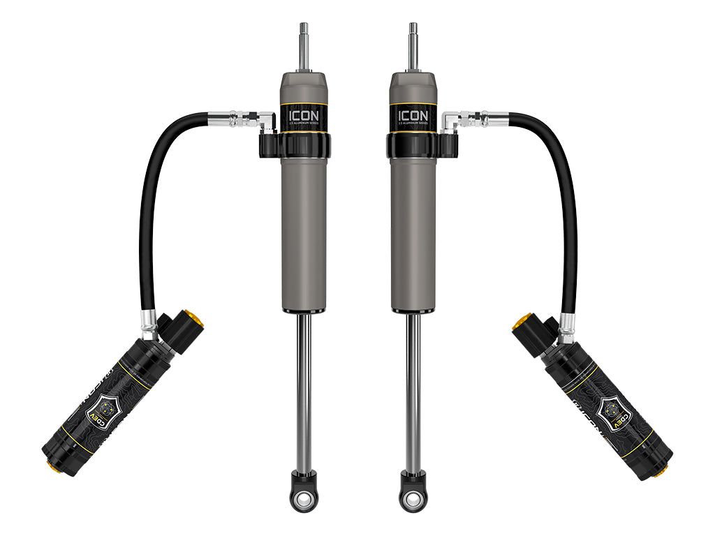 2022-2025 Toyota Tundra 0-1.5 Inch Lift/2023-2025 Sequoia 0-4 Inch Lift Rear V.S. 2.5 Aluminum Series Shock Absorbers Remote Reservoir W/ CDEV Pair Icon Vehicle Dynamics