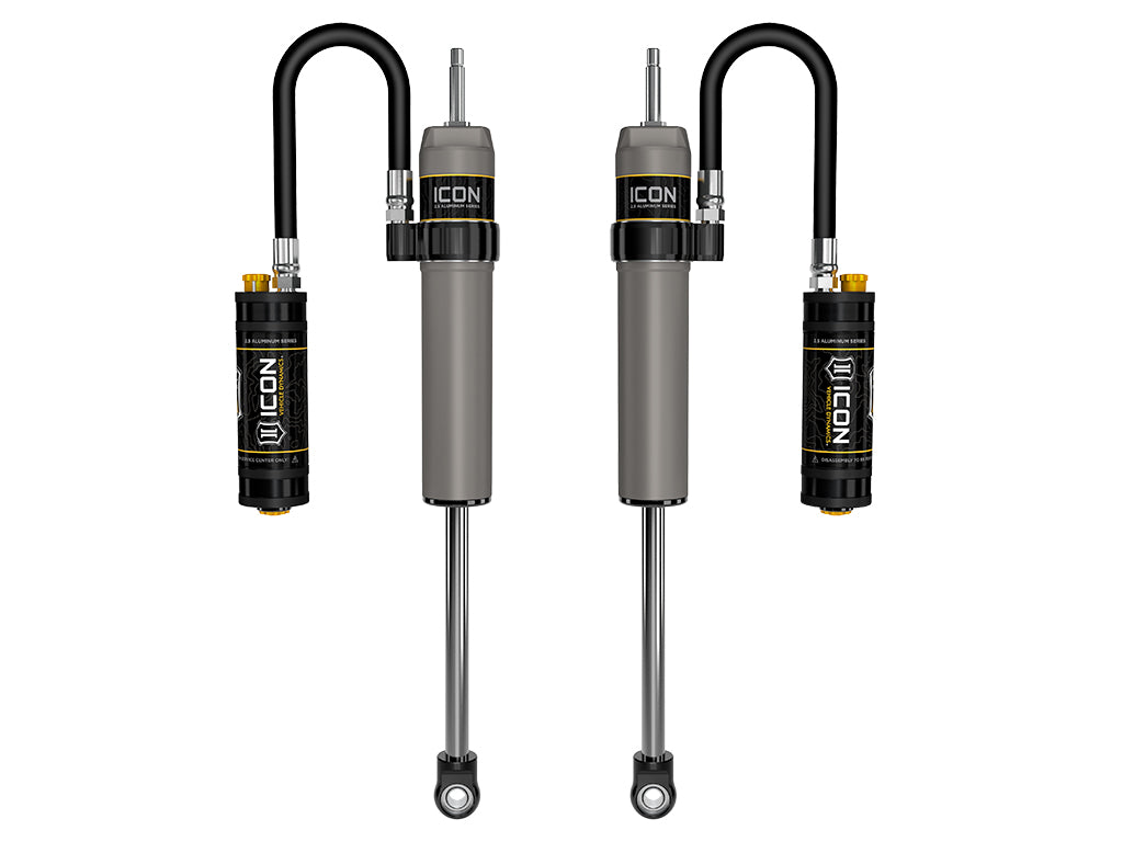 2022-2024 Toyota Tundra 3-3.5 Inch Lift Rear V.S. 2.5 Aluminum Series Shock Absorbers Remote Reservoir W/ CDCV Pair Icon Vehicle Dynamics