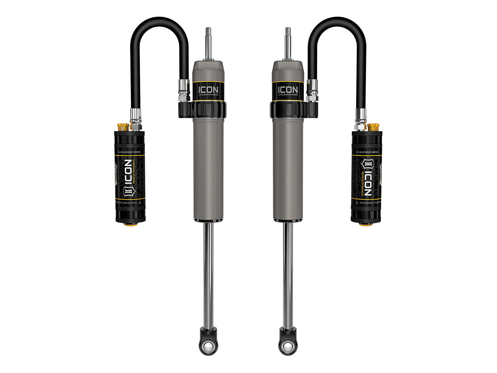 2024-2025 Toyota Land Cruiser 250 Series 2024-2025 Lexus GX550 0-3 Inch Lift Rear V.S. 2.5 Aluminum Series Shock Absorbers Remote Reservoir W CDCV Pair Icon Vehicle Dynamics