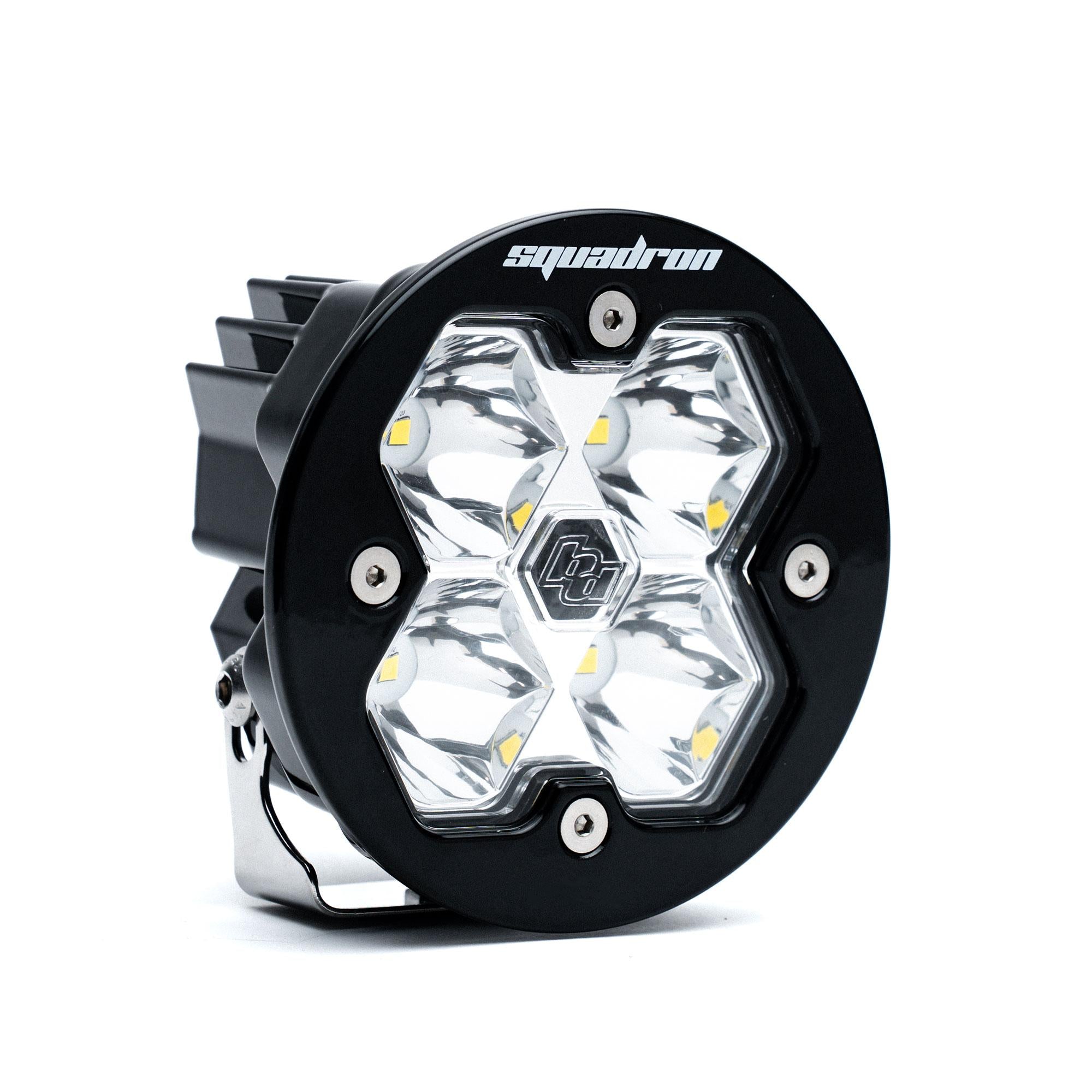 Squadron-R 2.0 Sport Black LED Auxiliary Light Pod Universal Clear Baja Designs
