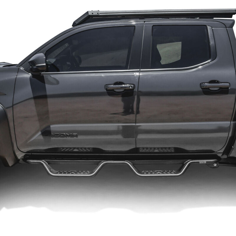 Westin 2024 Toyota Tacoma Outlaw Drop Nerf Step Bars - Textured Black