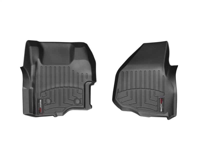 WeatherTech 11+ Ford F250/F350/F450/F550 Front FloorLiner - Black