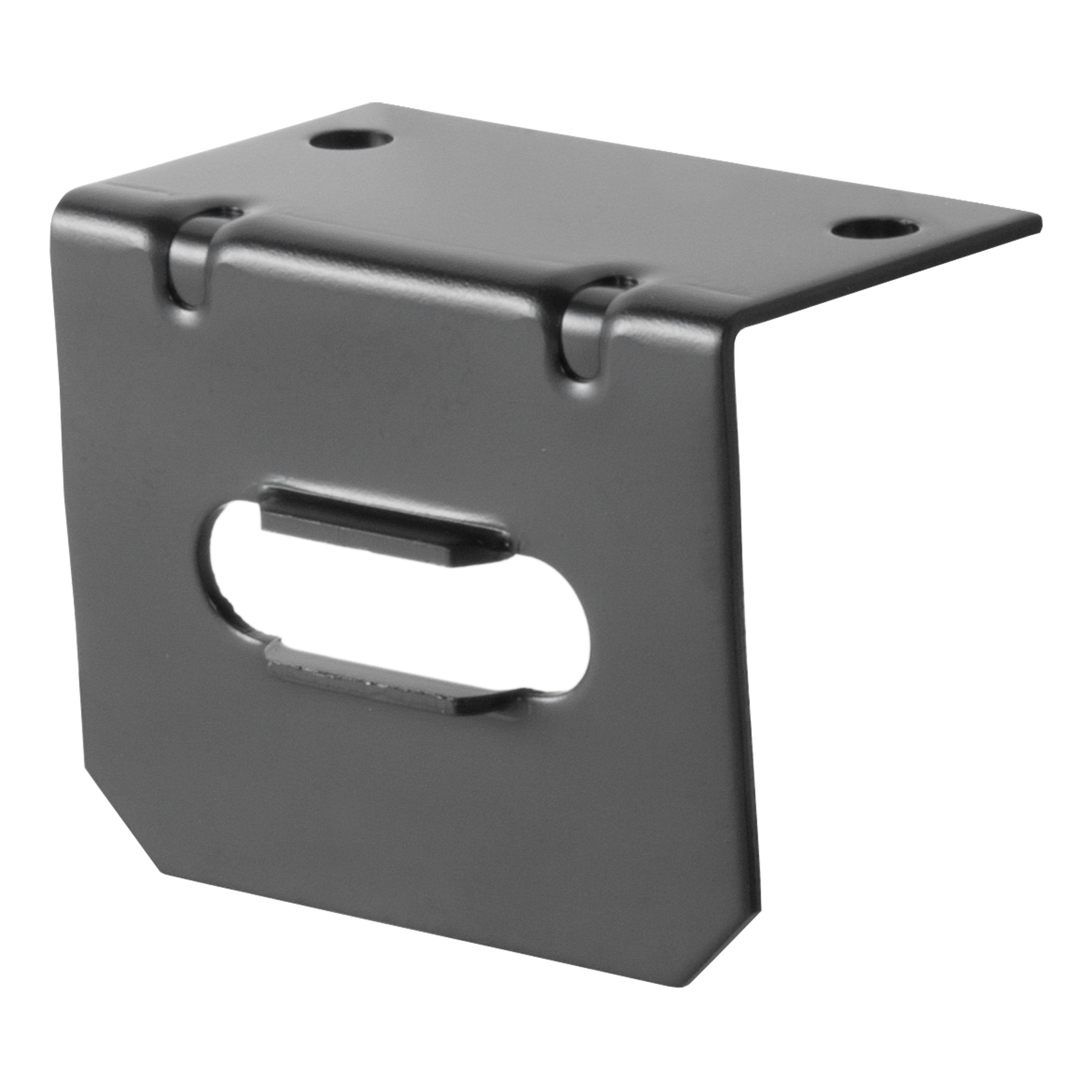 CURT Vehicle-Side Trailer Wiring Harness Mounting Bracket for 4-Way Flat Model 58301