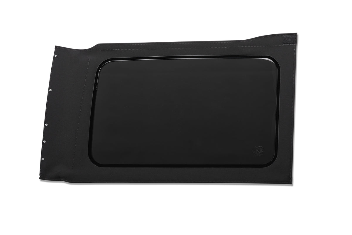 OE JL Replacement Windows Jeep 2018-26 Wrangler JL Quarter Right Hand 4-Door Black Twill Tinted Bestop
