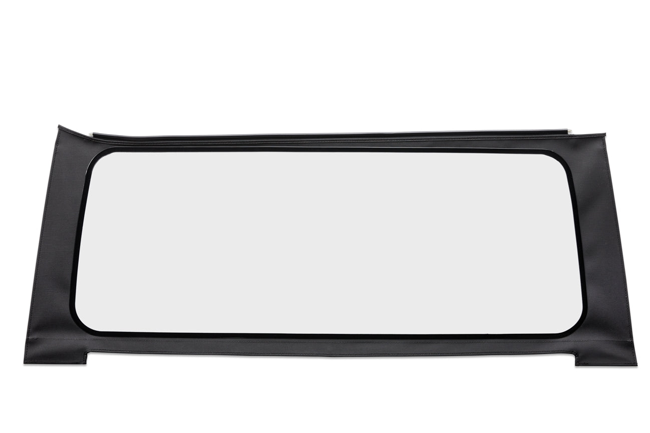 OE JL Replacement Windows Jeep 2018-26 Wrangler JL Rear 2-Door or 4-Door Black Vinyl Clear Bestop