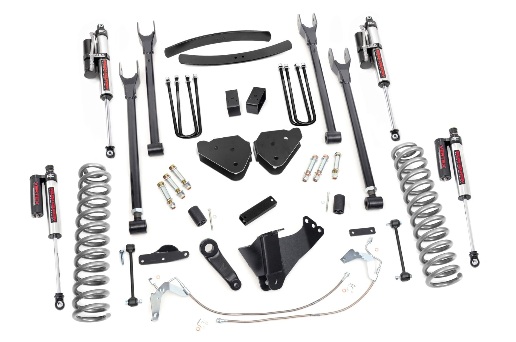 6 Inch Lift Kit Diesel 4 Link Vertex Ford F-250/F-350 Super Duty (08-10) Rough Country
