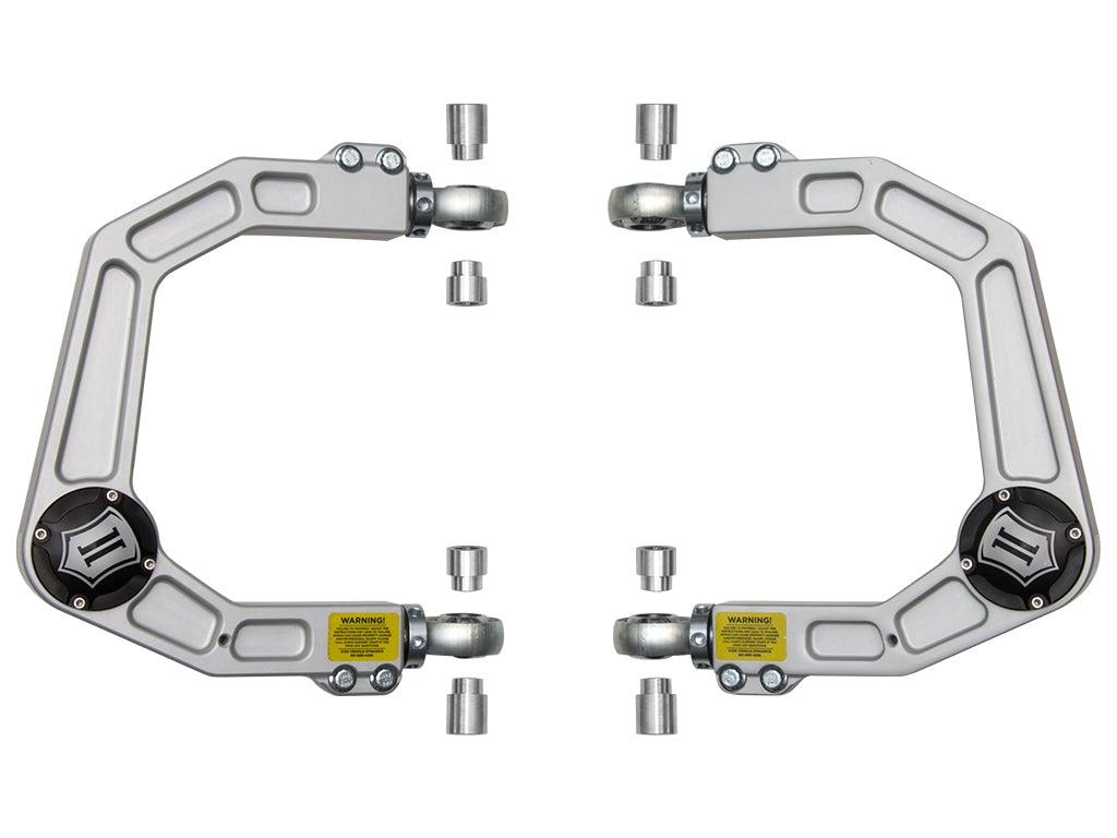 2005-2023 Toyota Tacoma Billet Front Upper Control Arm W/ Delta Joint Kit Icon Vehicle Dynamics
