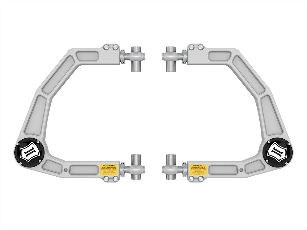 2022-2025 Toyota Tundra/2023-2025 Toyota Sequoia Billet Upper Control Arm Kit W/ Delta Joint Pro Icon Vehicle Dynamics