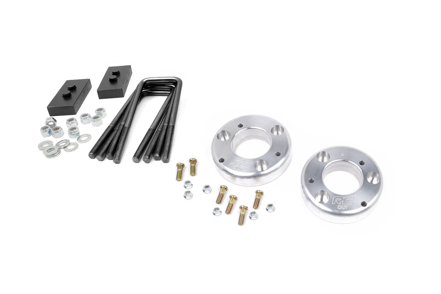 2 Inch Lift Kit Aluminum Spacers Ford F-150 2WD/4WD (2021-2026) Rough Country