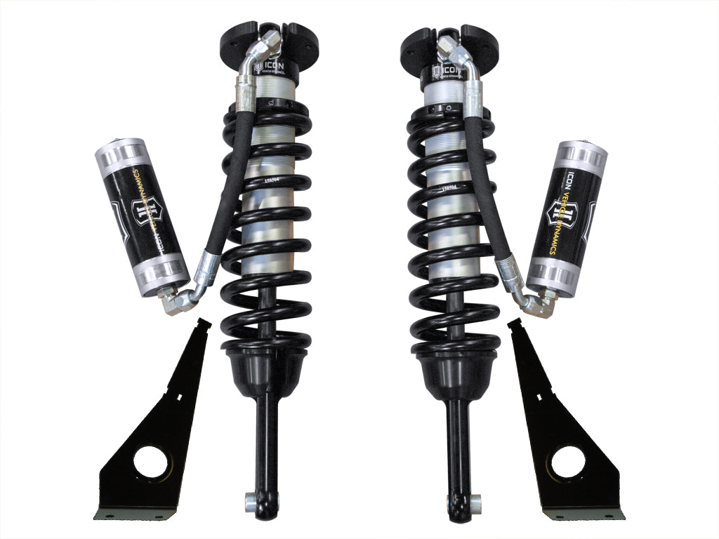 2005-2023 Toyota Tacoma 2.5 Vs Remote Reservoir Coilover Kit For Pro Comp 6 Inch Lift 700 Lbs/In Coils Icon Vehicle Dynamics
