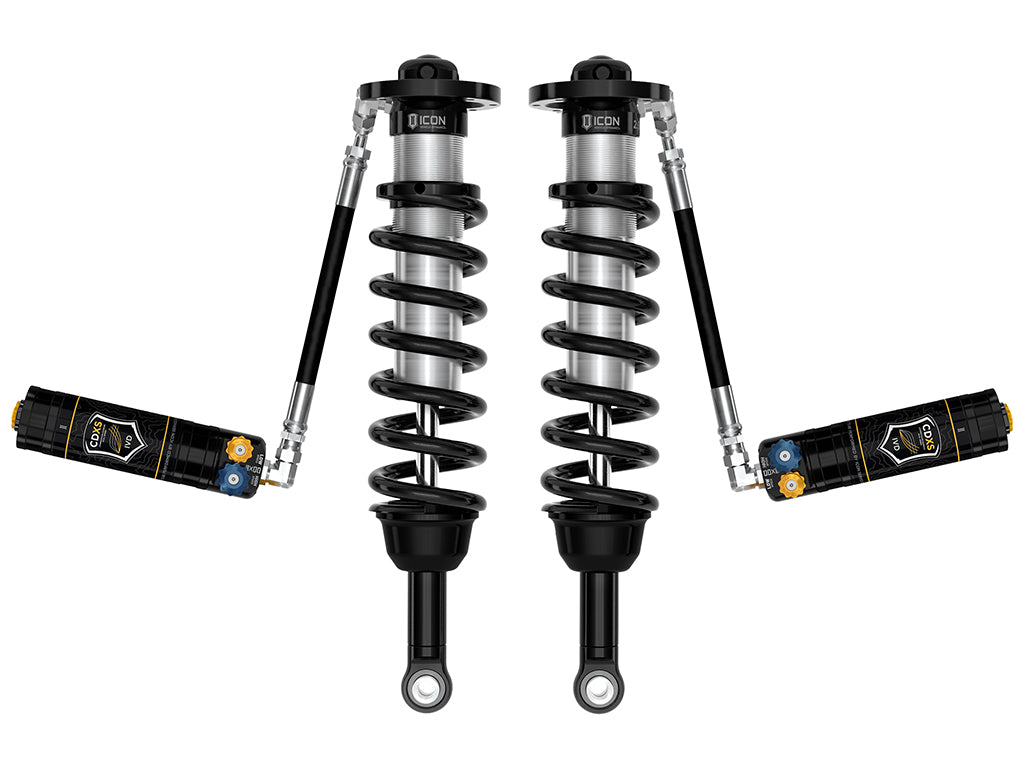 2024-2025 Toyota Tacoma V.S. 2.5 Series Coilover Kit Remote Reservoir W/ CDXS Pair Icon Vehicle Dynamics