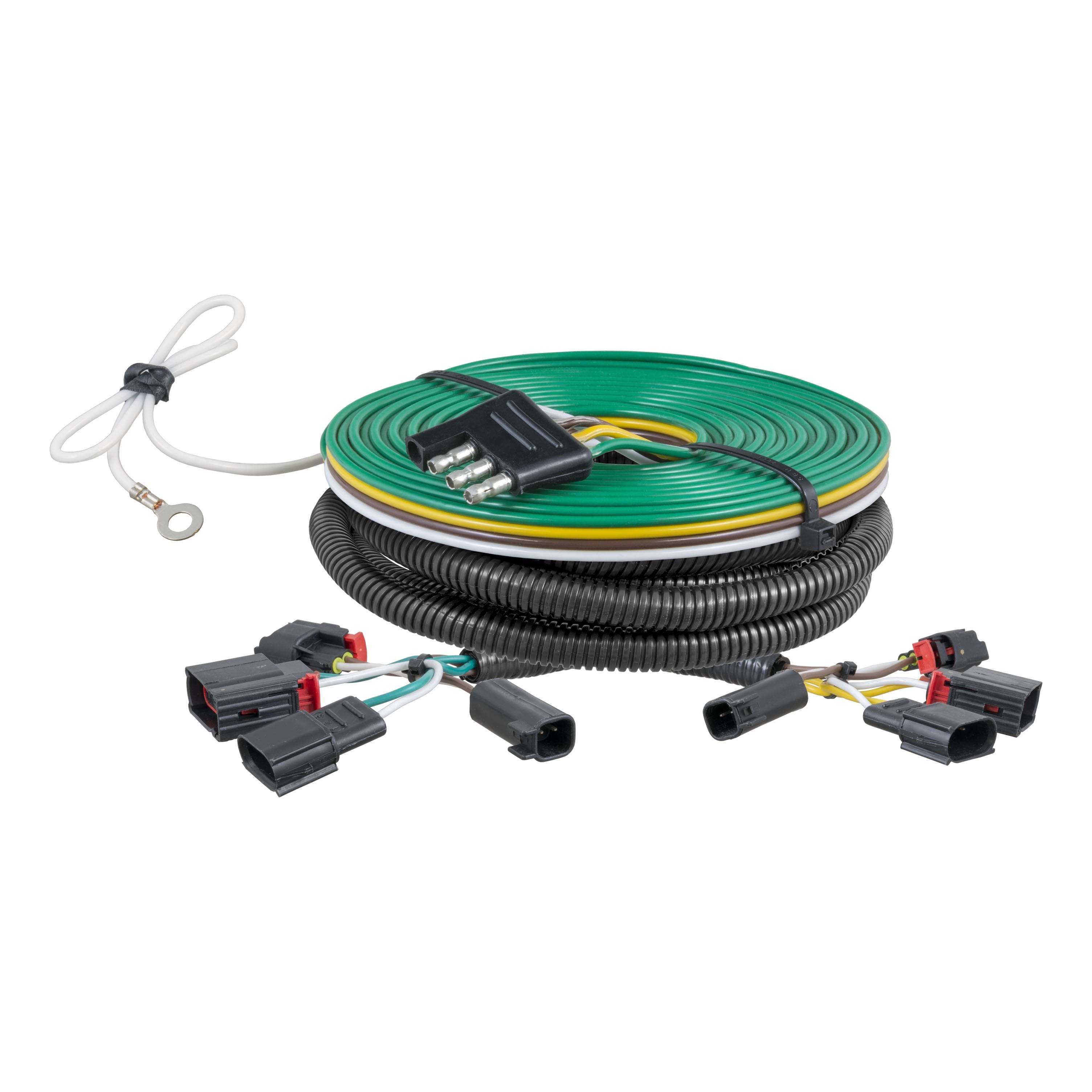 CURT Custom Towed-Vehicle RV Wiring Harness for Dinghy Towing, Fits Select Jeep Grand Cherokee Model 58907