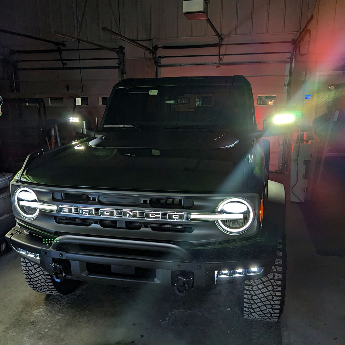 Ford Bronco LED Off-Road Side Mirror Ditch Lights - Amber