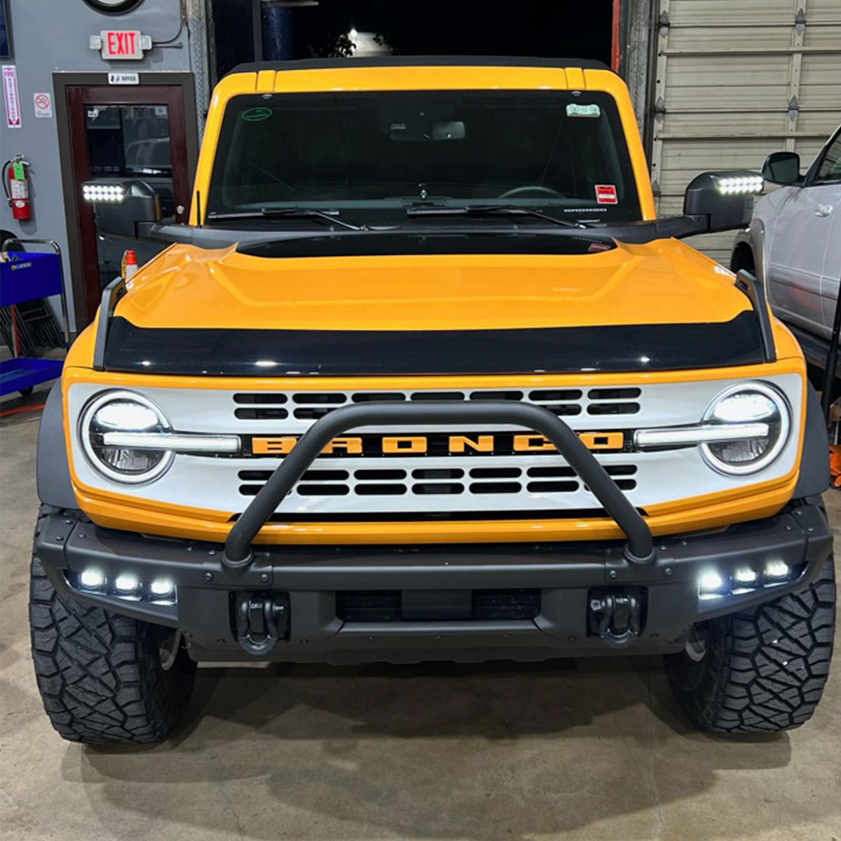 Ford Bronco LED Off-Road Side Mirror Ditch Lights - Amber