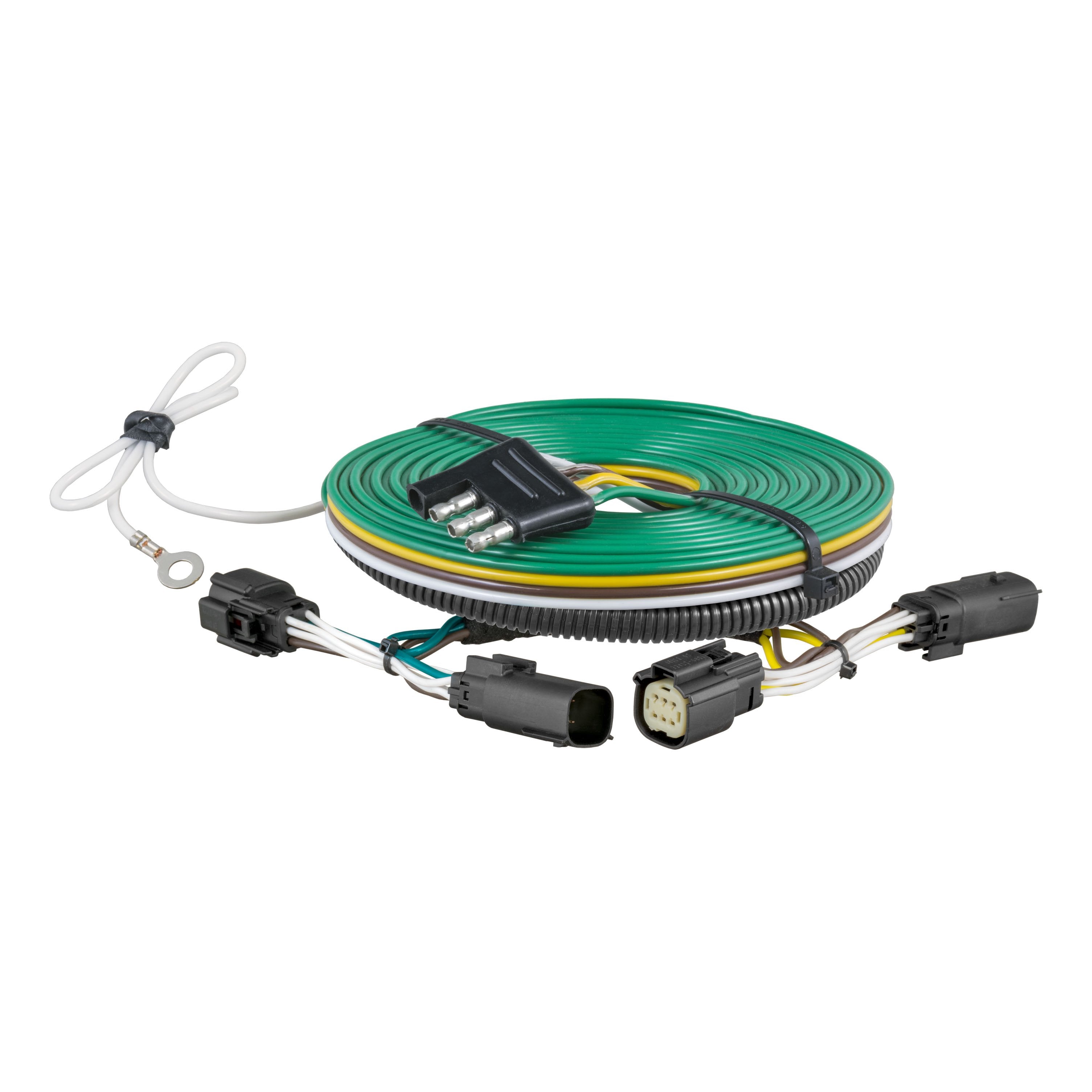 CURT Custom Towed-Vehicle RV Wiring Harness for Dinghy Towing, Fits Select Jeep Cherokee Model 58963