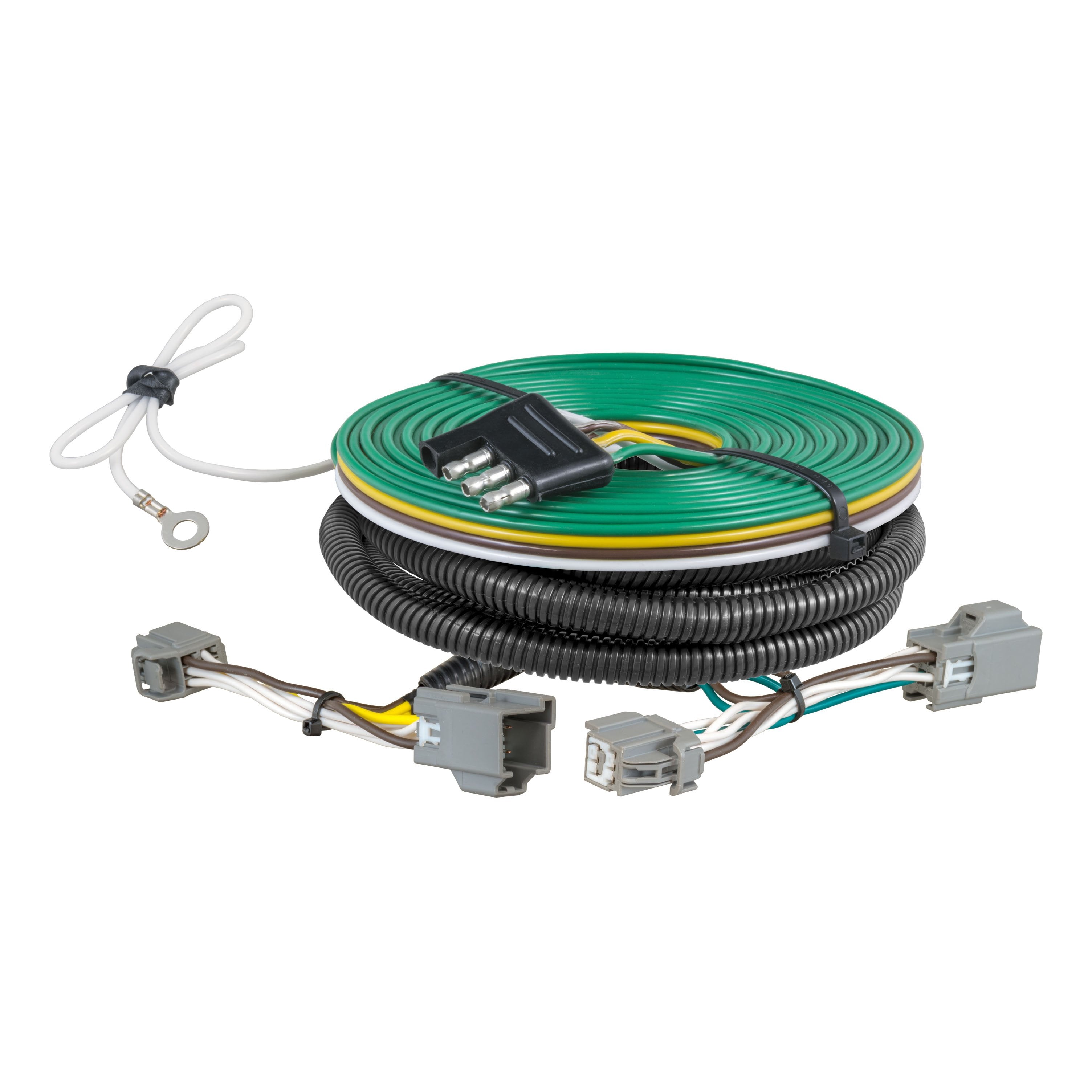 CURT Custom Towed-Vehicle RV Wiring Harness for Dinghy Towing, Fits Select Ford Explorer Model 58976