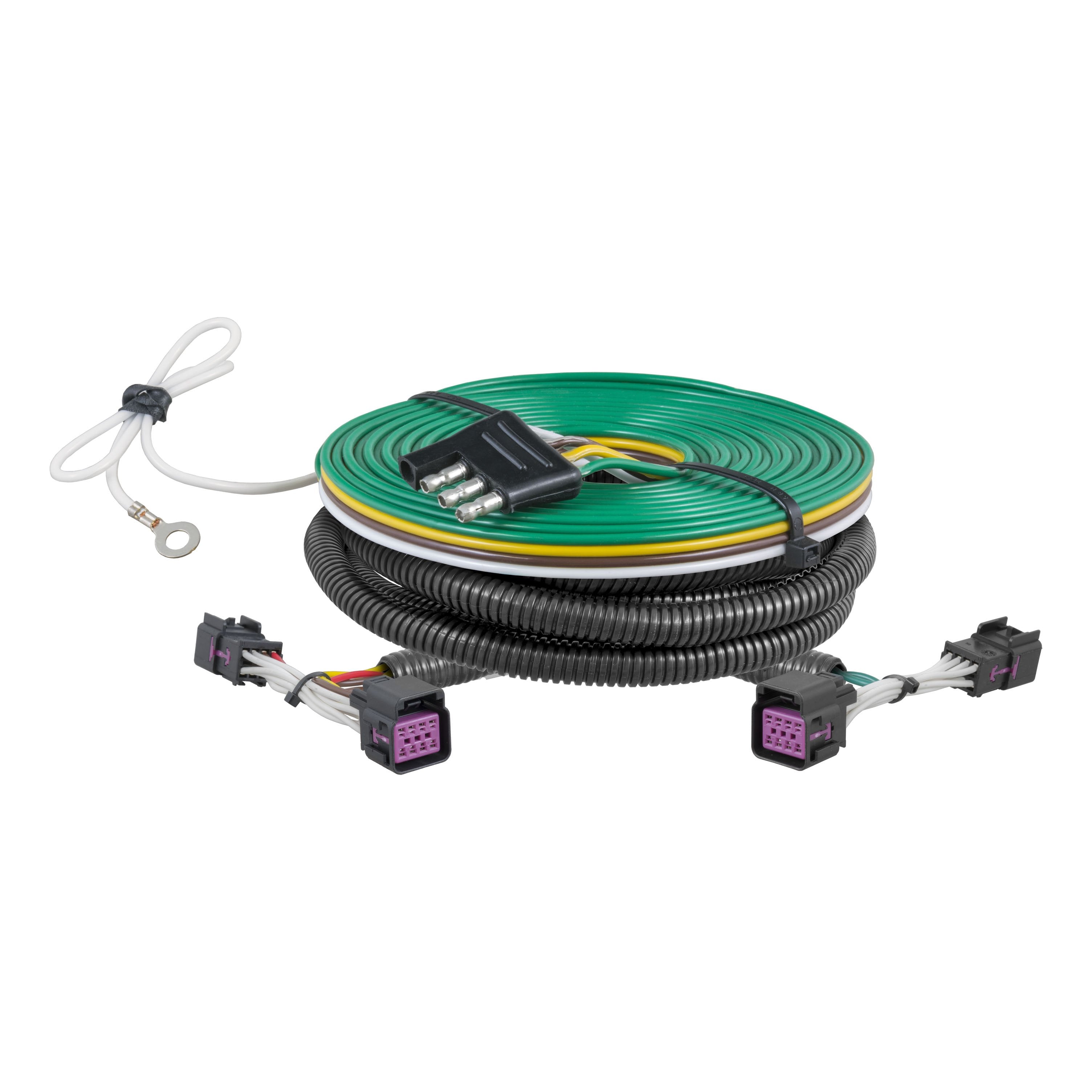 CURT Custom Towed-Vehicle RV Wiring Harness for Dinghy Towing, Fits Select Ram 2500, 3500 Model 58994