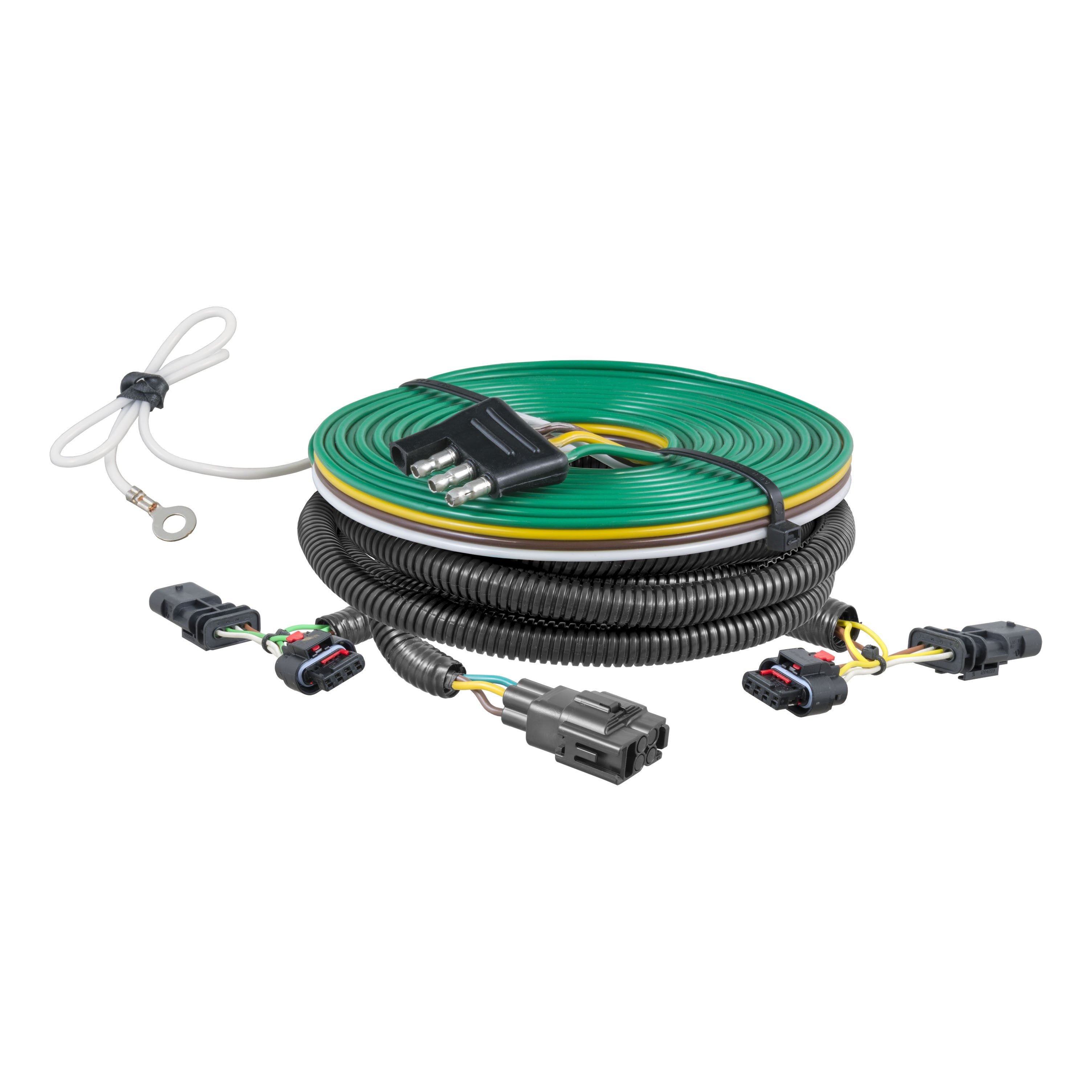 CURT Custom Towed-Vehicle RV Wiring Harness for Dinghy Towing, Fits Select Jeep Compass Model 58997