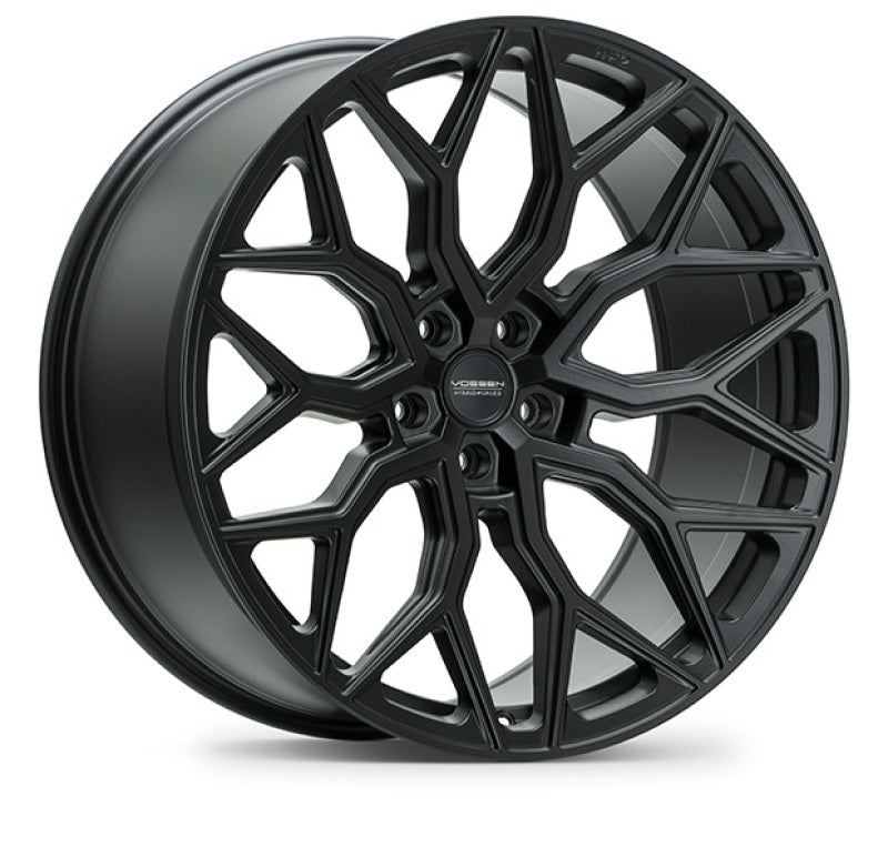 Vossen HF-2 19x9.5 / 5x112 / ET15 / 66.56 / Deep - Satin Black Wheel