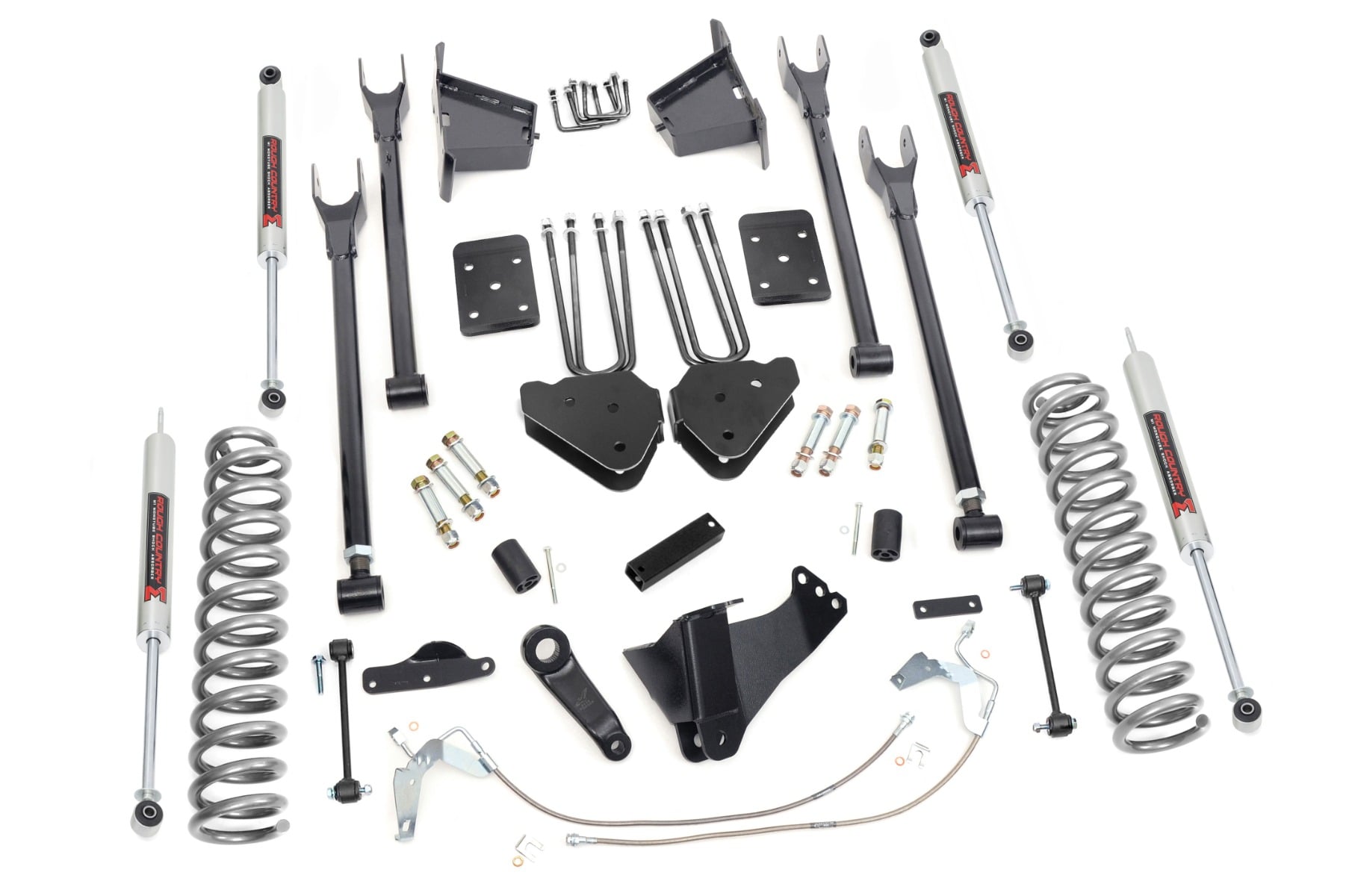 8 Inch Lift Kit 4 Link M1 Ford F-250/F-350 Super Duty 4WD (2008-2010) Rough Country