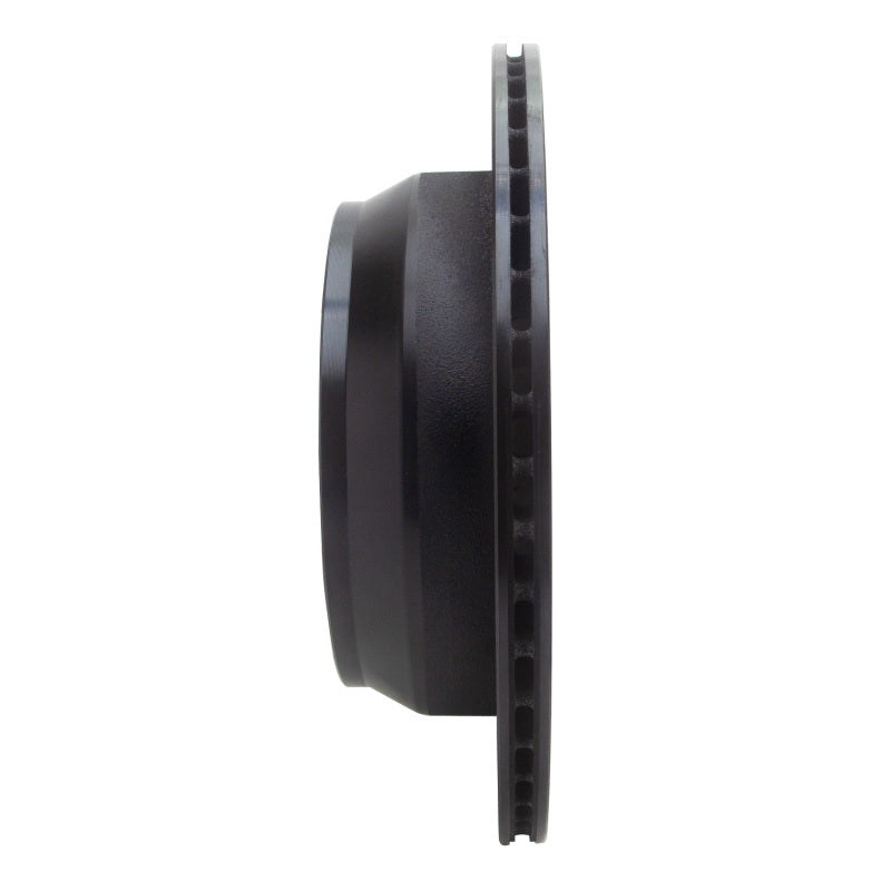 R1 15-20 Chevrolet Colorado Rear Right Drilled & Slotted Black Brake Rotor