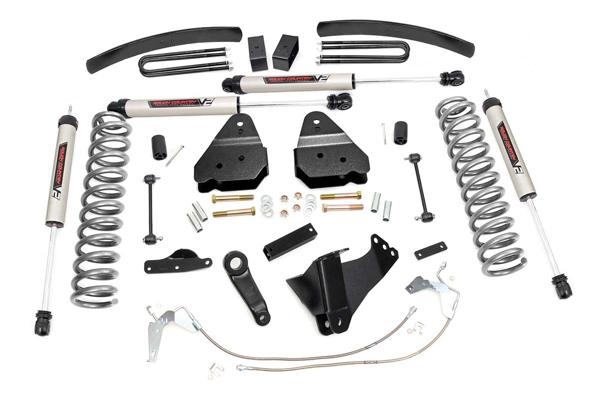 6 Inch Lift Kit Diesel V2 Ford F-250/F-350 Super Duty 4WD (2008-2010) Rough Country