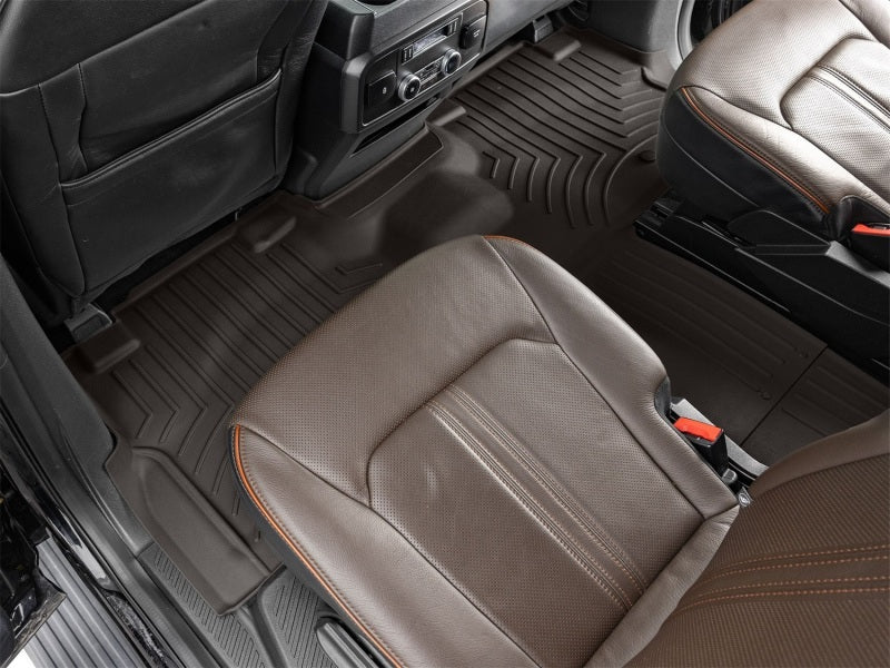WeatherTech 2018-2020 Lincoln Navigator / Navigator L Rear FloorLiner HP - Cocoa