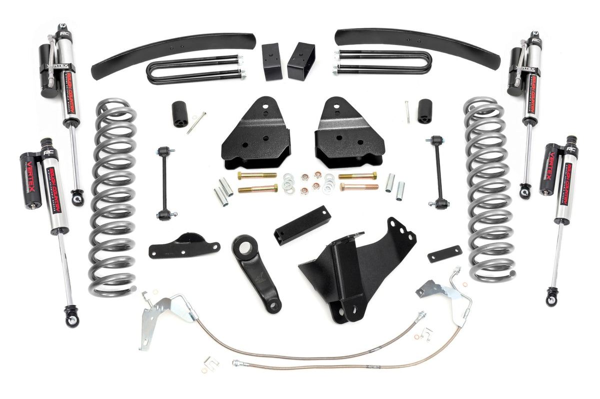 6 Inch Lift Kit Gas Vertex Ford F-250/F-350 Super Duty 4WD (2008-2010) Rough Country